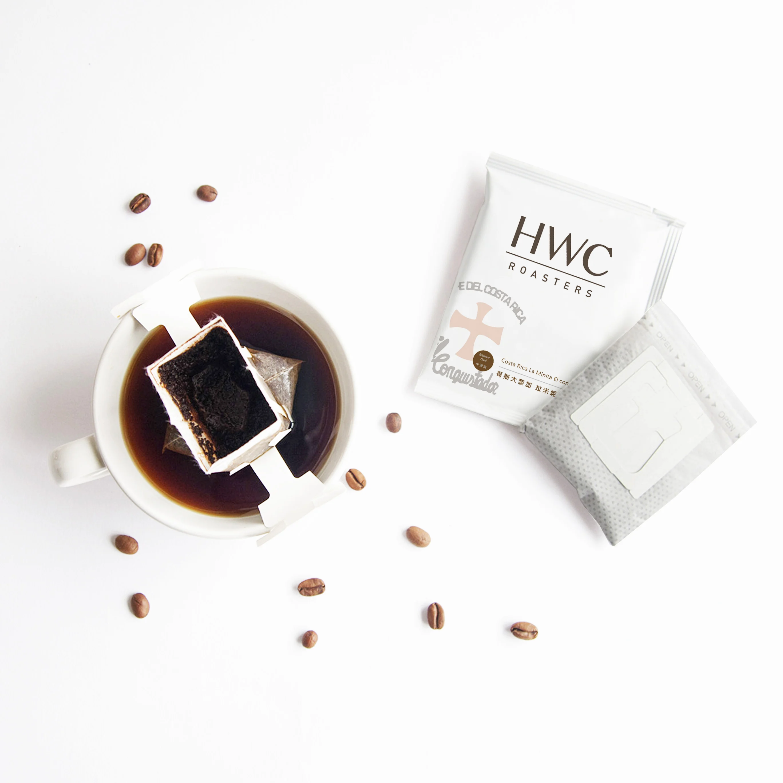  Профессиональный Производитель 8-10 г кофейный мешок для капель в Коста-Рике