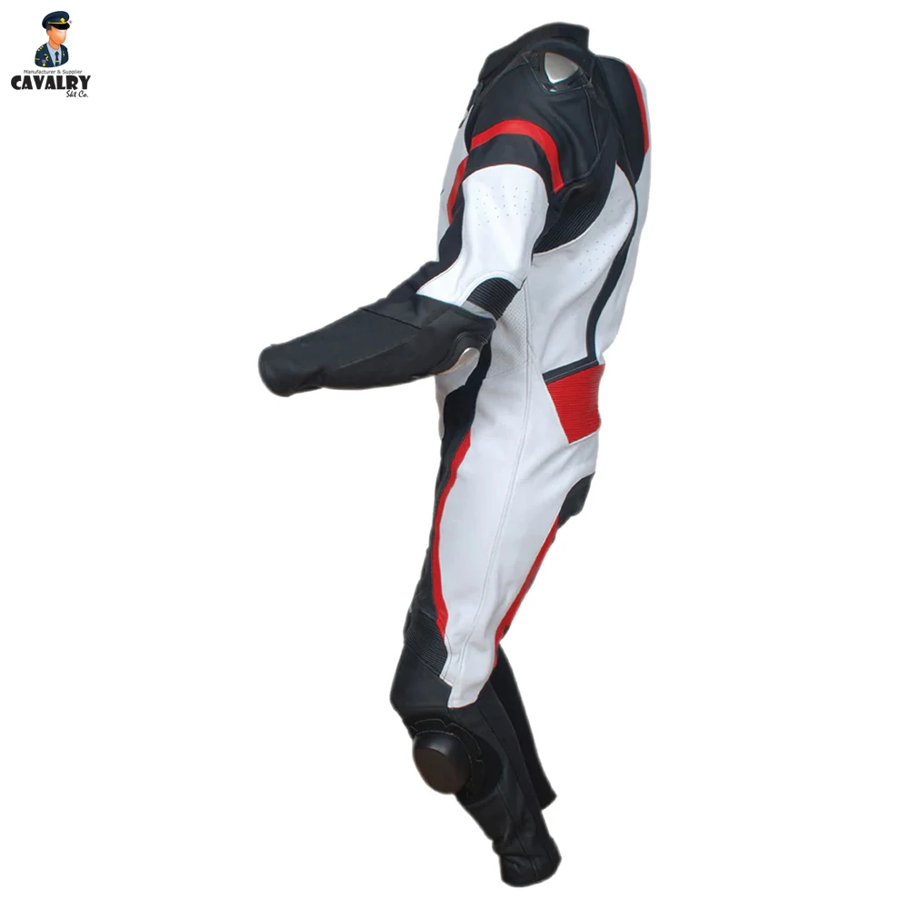 OEM New Design Motorcycle Custom Leather Race Suit Biker Racing Customized Best Quality Summer Racing Suit