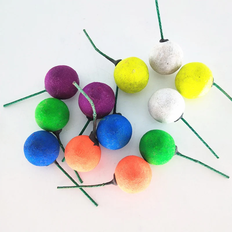 Chinese kids pyrotechnics customized birthday party festival color smoke Balls colored fire works