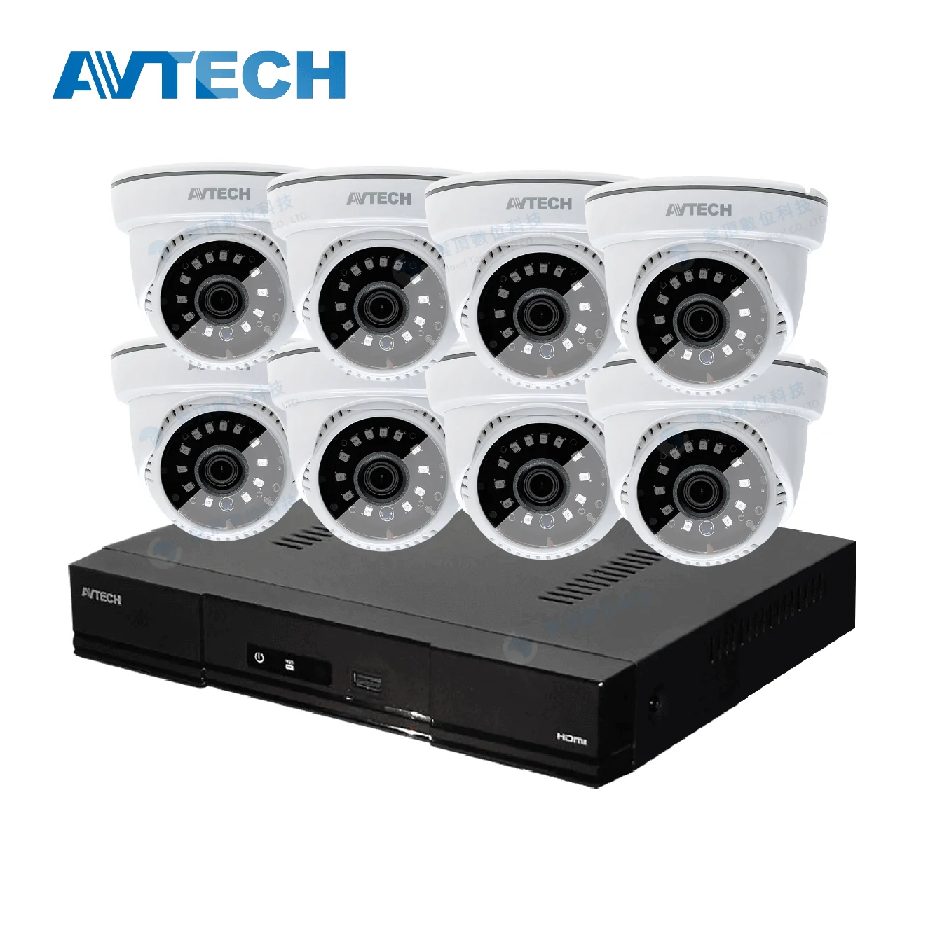 Original 16ch dvr h264 h.265 best dvr 5MP AVTECH APP CCTV DVR