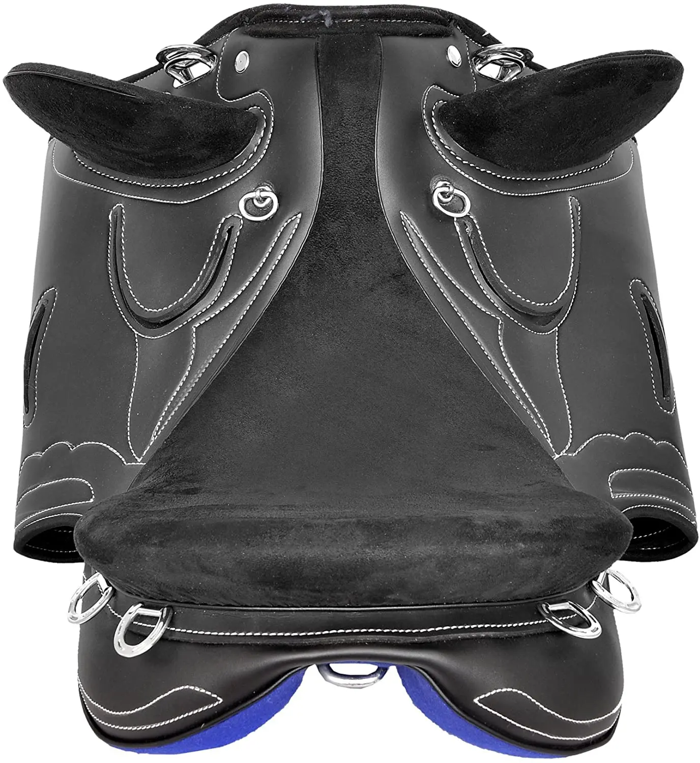 
Star International Stock man Bush Rider Australian Stock Genuine English Horse Saddle 