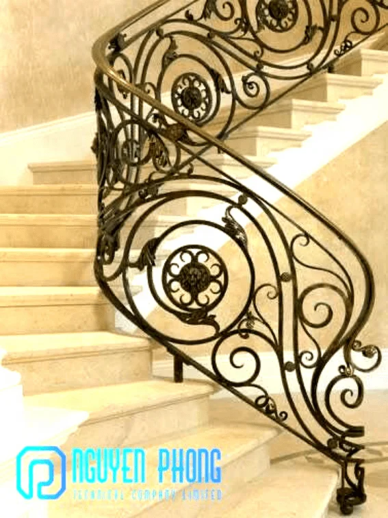 Beautiful Metal Staircase Railing  For Housing, Decking, Bridge Railings