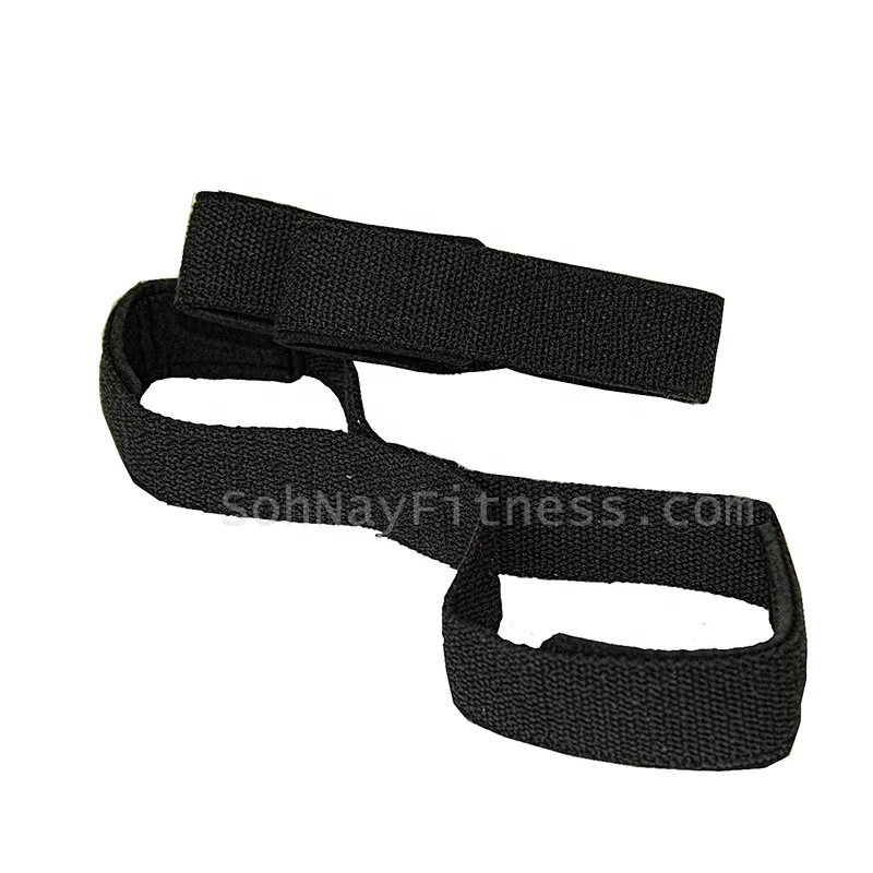 Figure 8 Weight lifting Straps made by heavy-duty 100% Cotton With Neoprene Padding