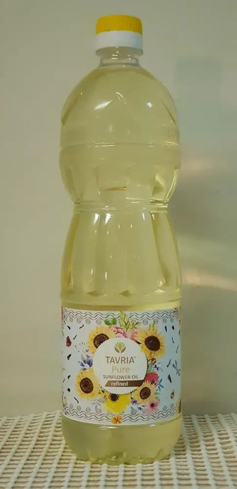 Рафинированное подсолнечное масло 1 литр