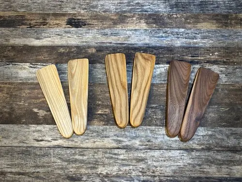 Высококачественные прочные детали для обуви из акации и гуманный деревянный обувной гудок обувного гудка индивидуального размера деревянного