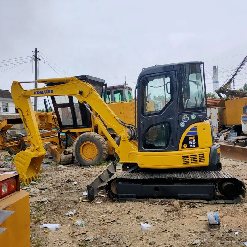  Б/у мини-экскаватор komatsu pc55 pc55mr pc130