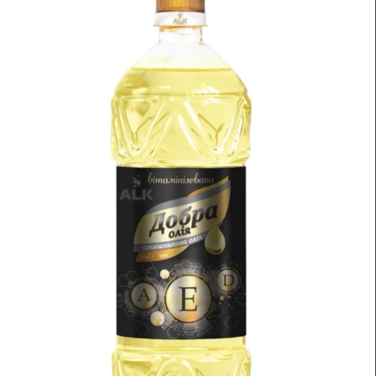 
Ukranian refined sunflower vitaminized oil with antioxidants 