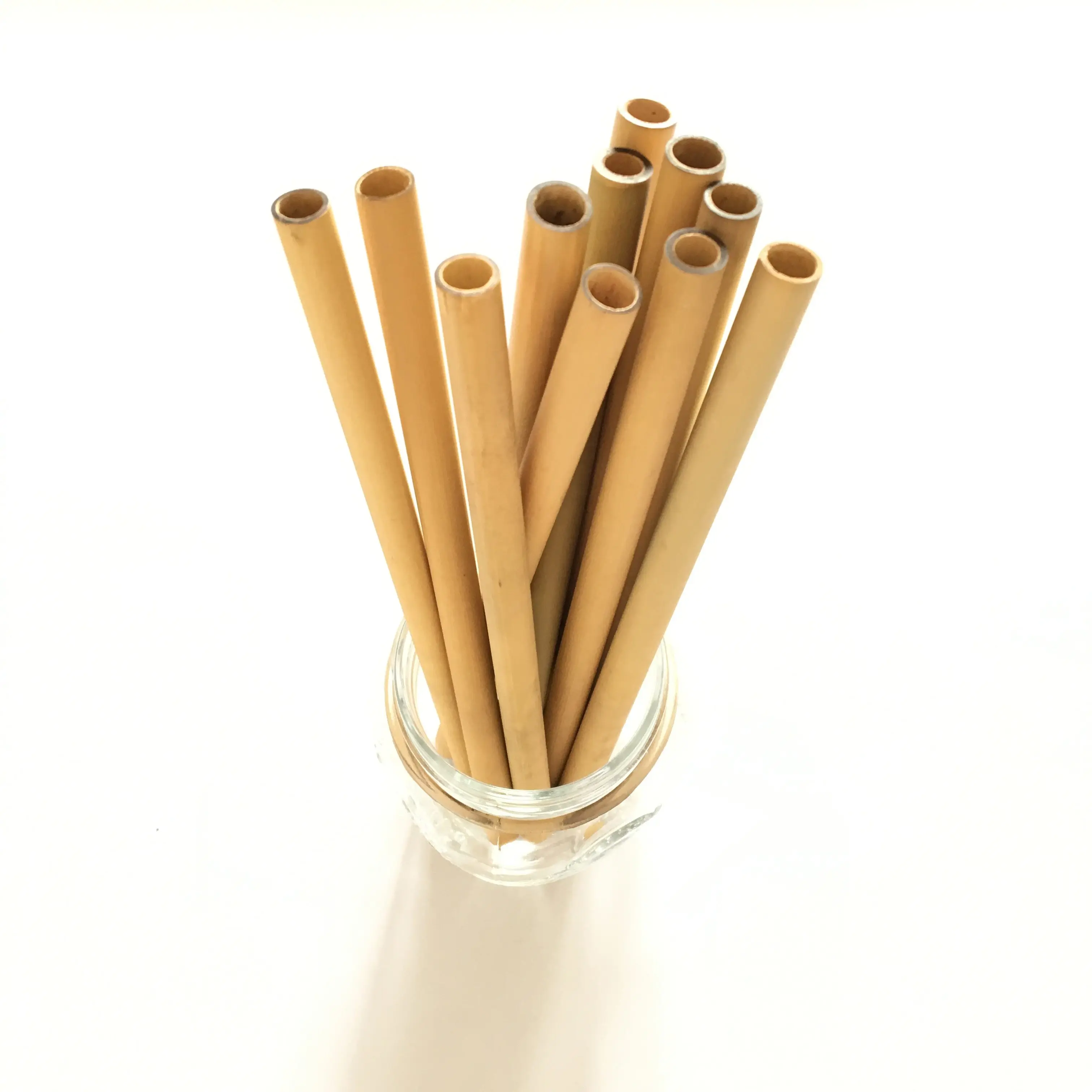 Multi-purpose bamboo bubble tea straw bamboo reusable straw set bamboo straws eco friendly