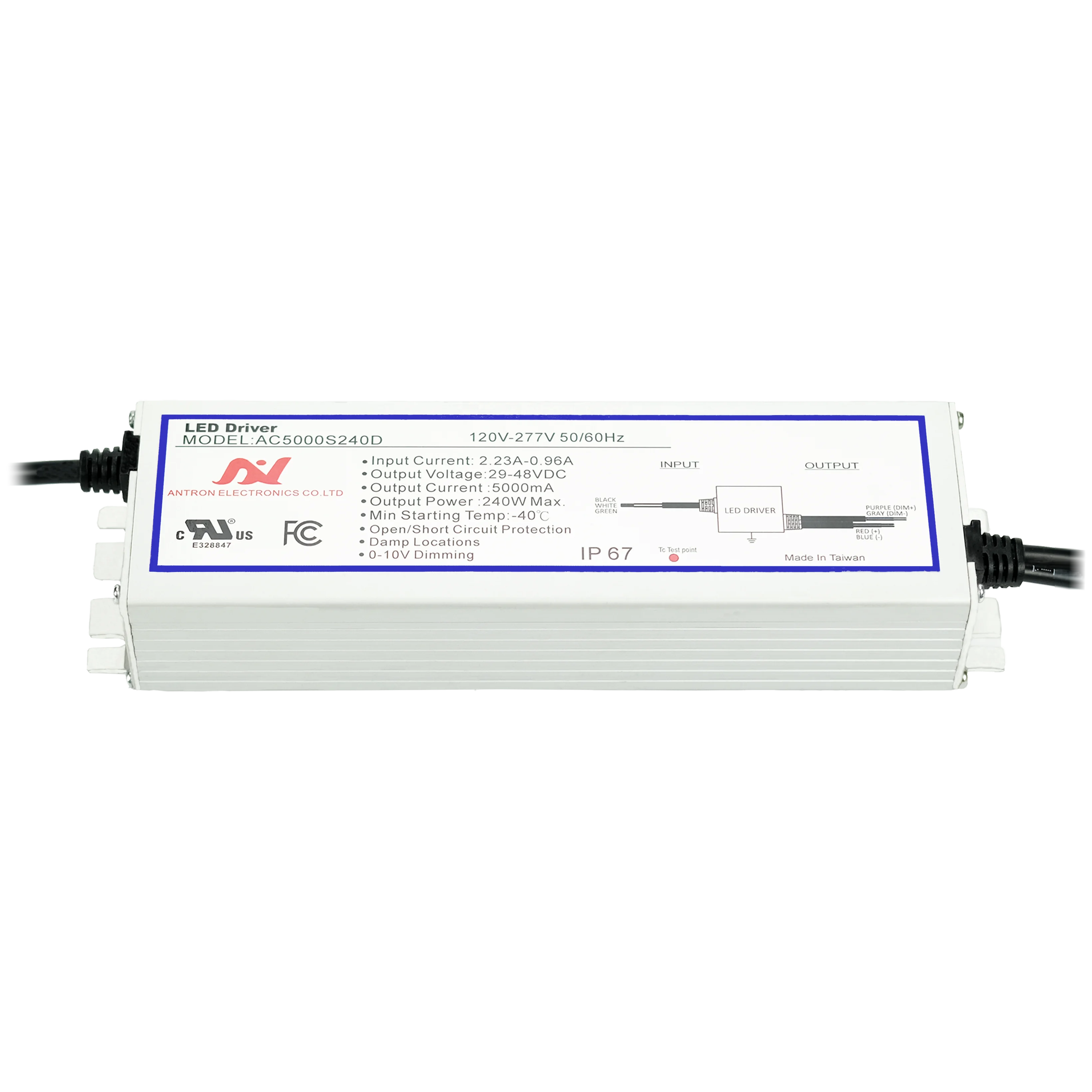 Best Quality 150W IP67 LED Driver for Street Light 4kV