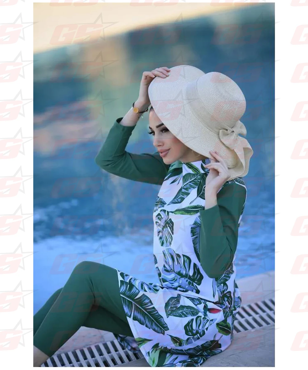 Muslim Saudi Islamic Elegant swimwear Islam Muslim Swimsuit Latest Muslims swimsuit