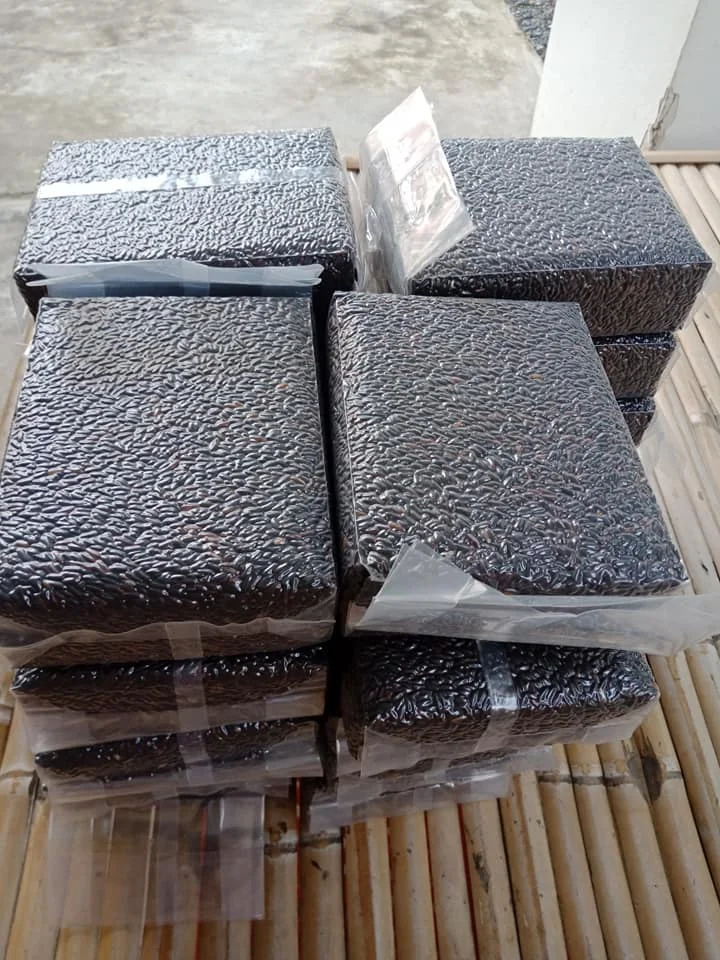 Очень полезный тёмно-фиолетовый 100% натуральный рисовый рис из Таиланда