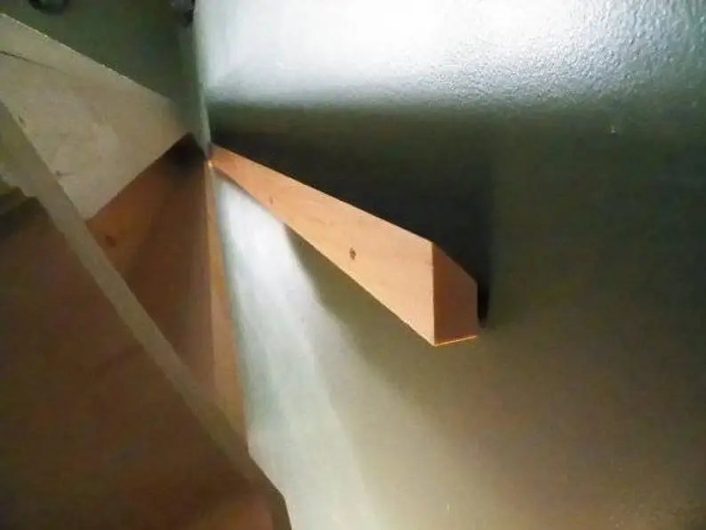 
Large Rustic Floating Shelf With Corbels Bracket Fireplace Mantel Shelf Housewarming Gift 