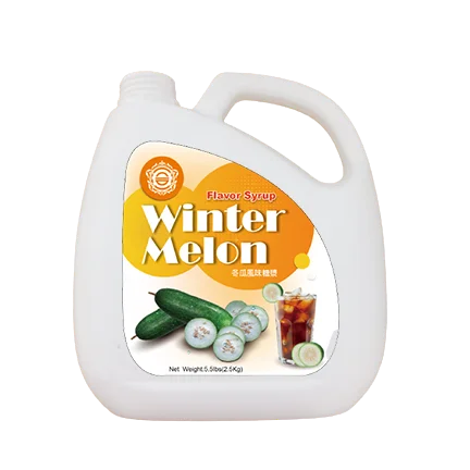 Taiwan Popular Concentrated Juice Winter Melon Syrup for Bubble Milk Tea
