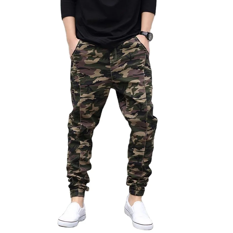 Factory cheap fashion Mens Joggers Pants Comfortable Male Jogger Camo Trousers Sports sweatpants Pants