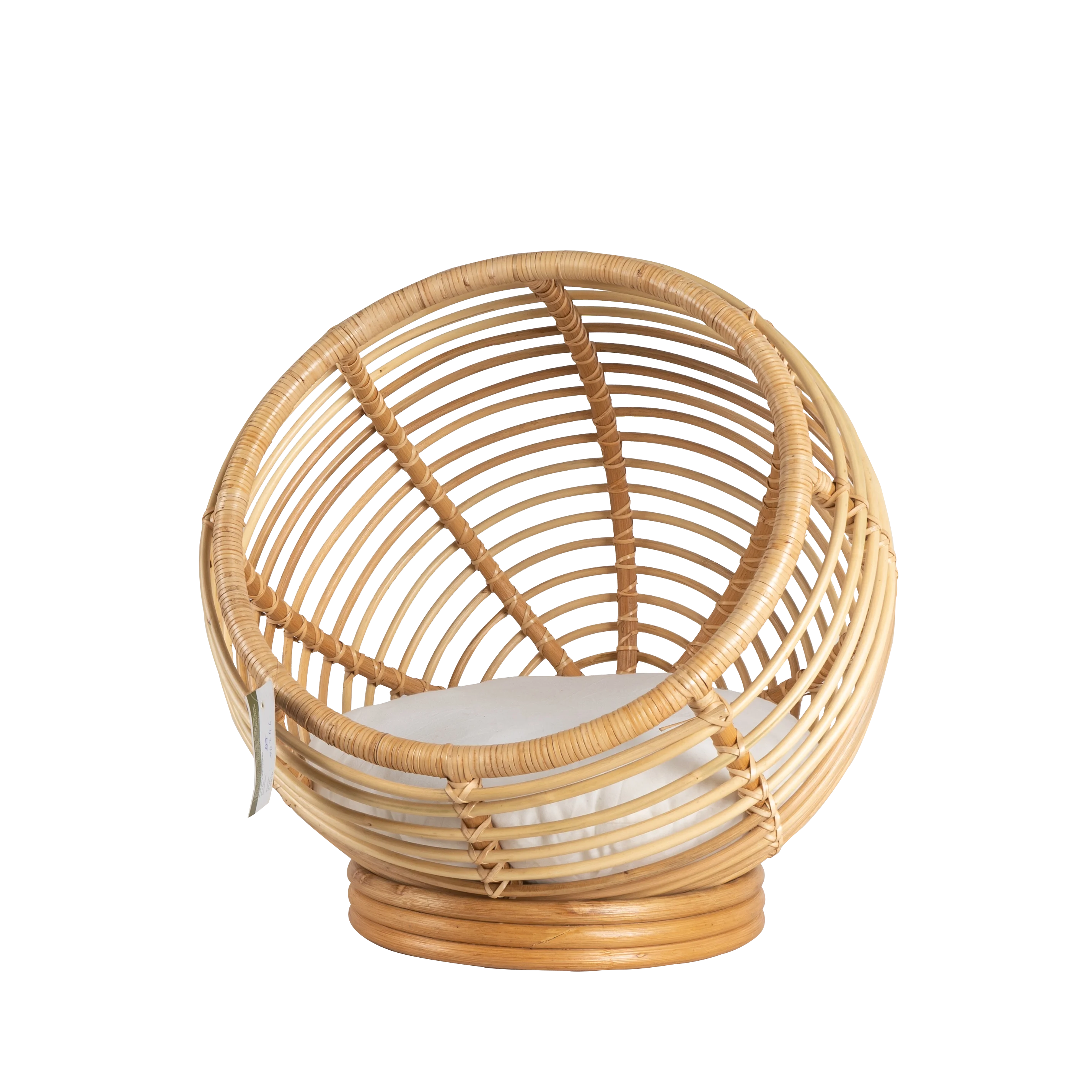 Wicker Style Indoor Outdoor Pet Bed Rattan Natural From Vietnam