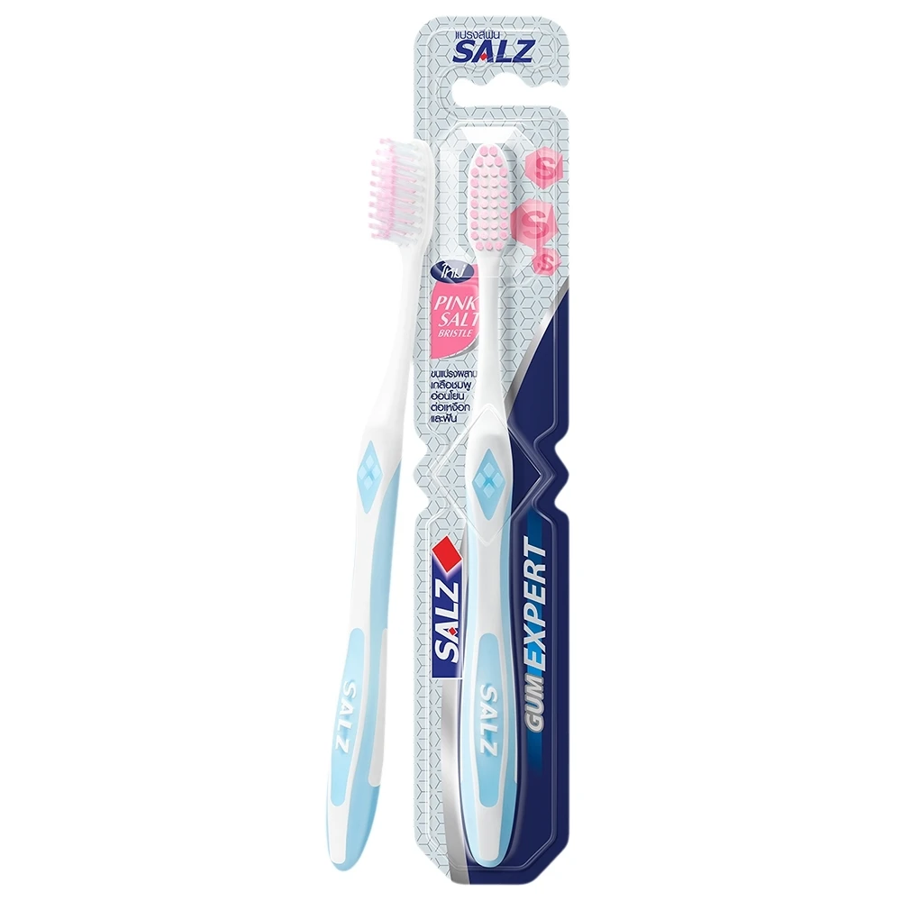 Thailand SALZ Brand Oral Care Gums and Teeth Care Toothbrush For Adult