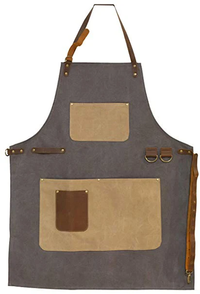 Top Quality Long Bib Aprons for Woodworks Carpenter Usage Adjustable Straps Neck House Working Cleaning Apron