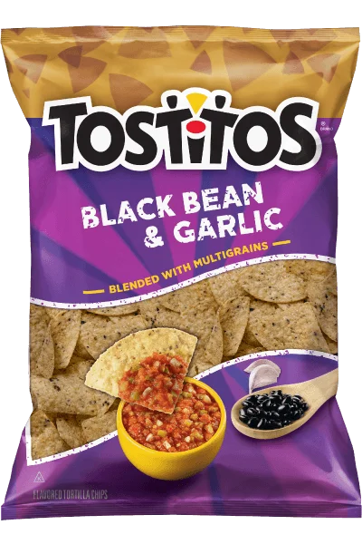 
Tostitos Black Bean & Garlic Flavored Tortilla Chips 283g 