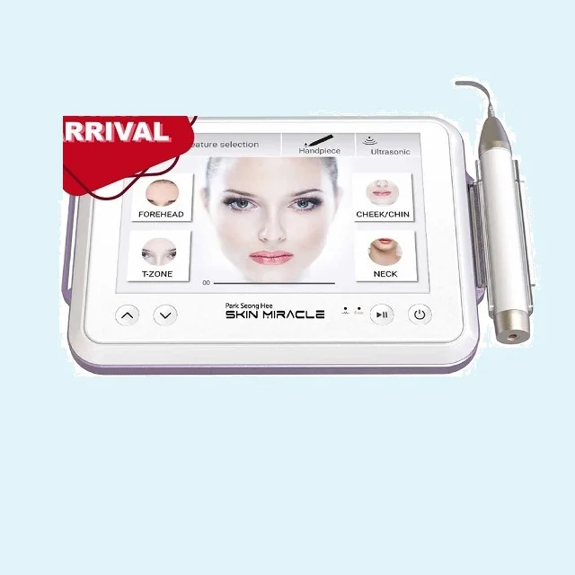 New K-beauty 2020 SKIN MIRACLE skin rejuvenation exfoliation ultrasonic skin scrubber device made in korea