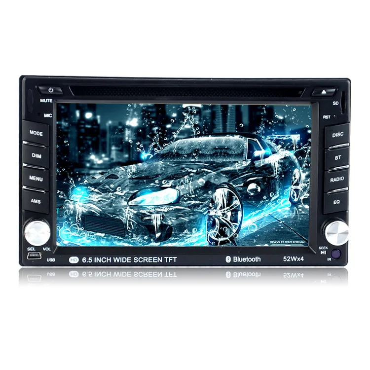 Amazon FBA челнока 2 Дина DVD авто 7 USB/SD/AUX стерео BT дистанционного управления DIN сенсорный экран автомобиля Радио