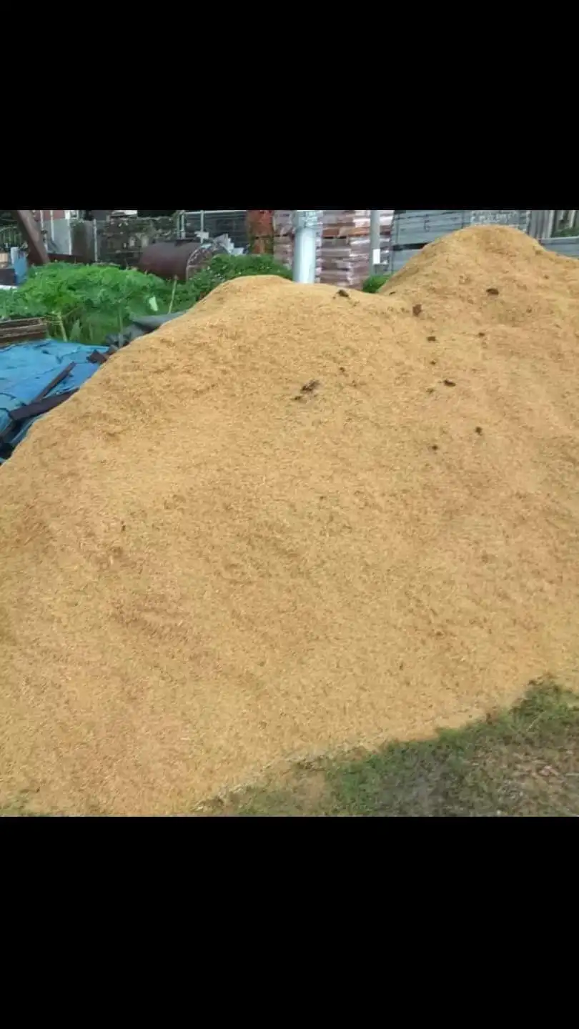  Высококачественные недорогие сельскохозяйственные отходы желтого необработанного риса для выращивания растений из малайзии