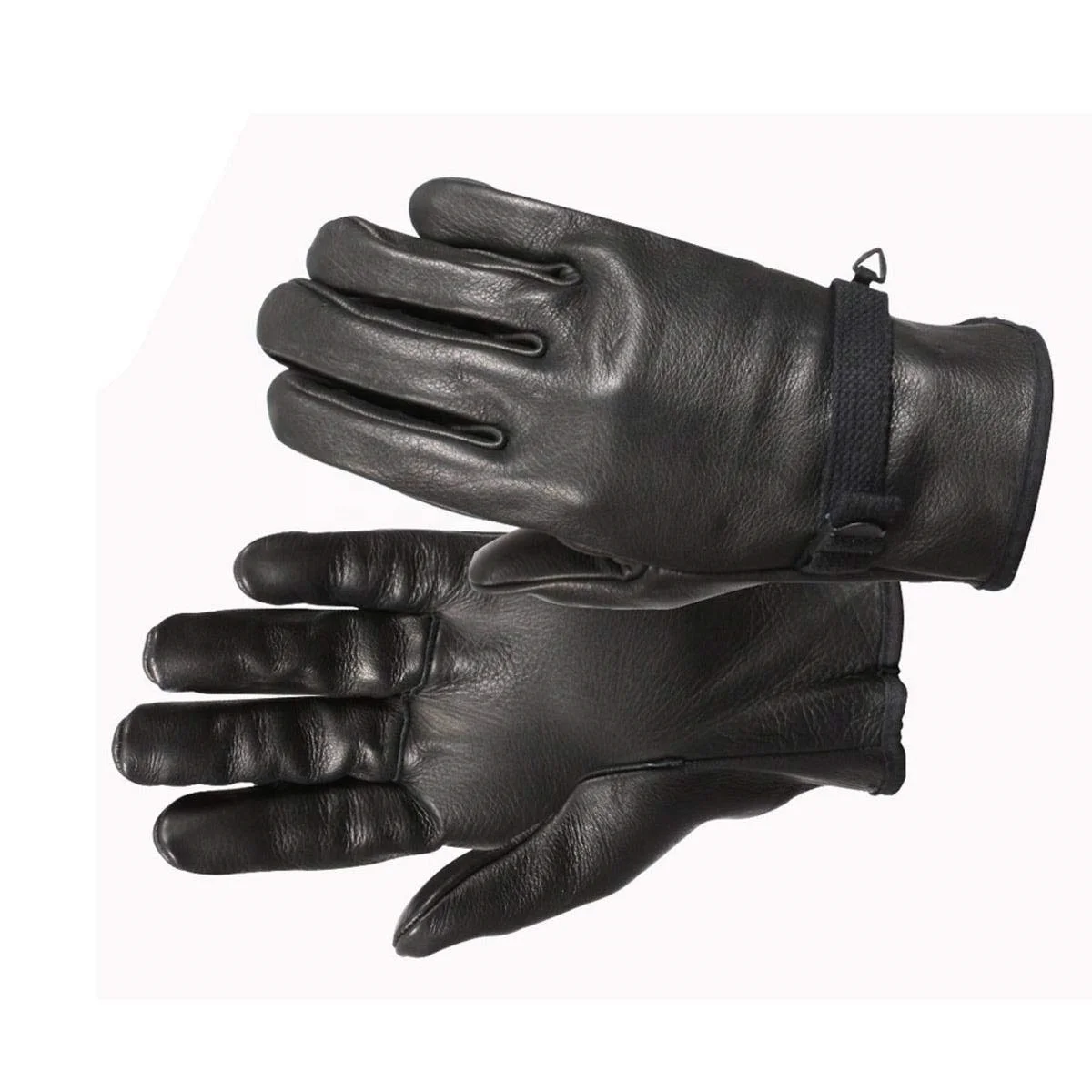 Leather Law Officers Tactical Touch Screen Wrist Cover Fashion Hunter Driving Rescue Combat Gloves