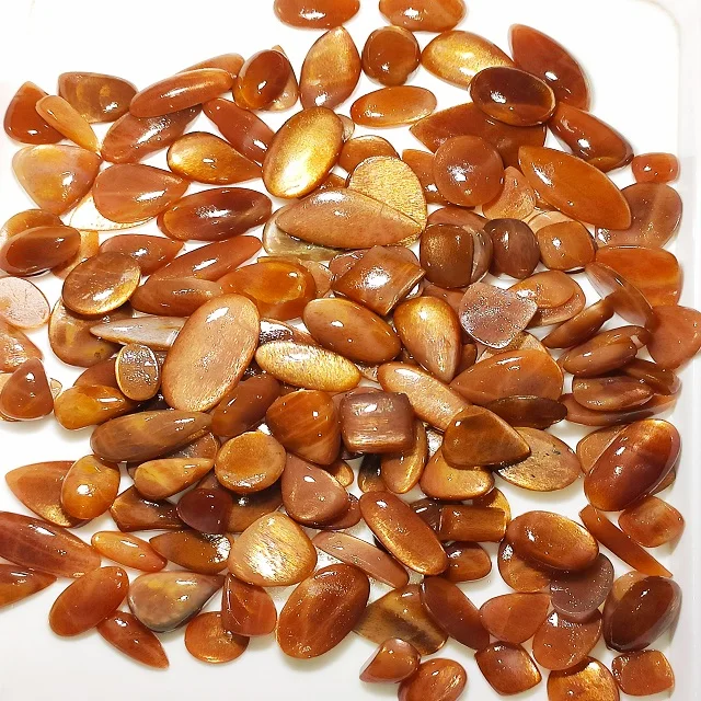 
Натуральный персик лунный камень Кабошон овальной формы камень лунный камень свободный камень для изготовления ювелирных изделий ручной работы 