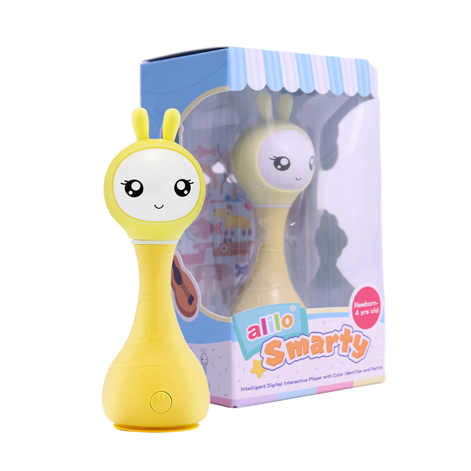 Alilo R1 Early Educational Smart Shaker Rattles Baby Sleep Soothers Toys for Kids