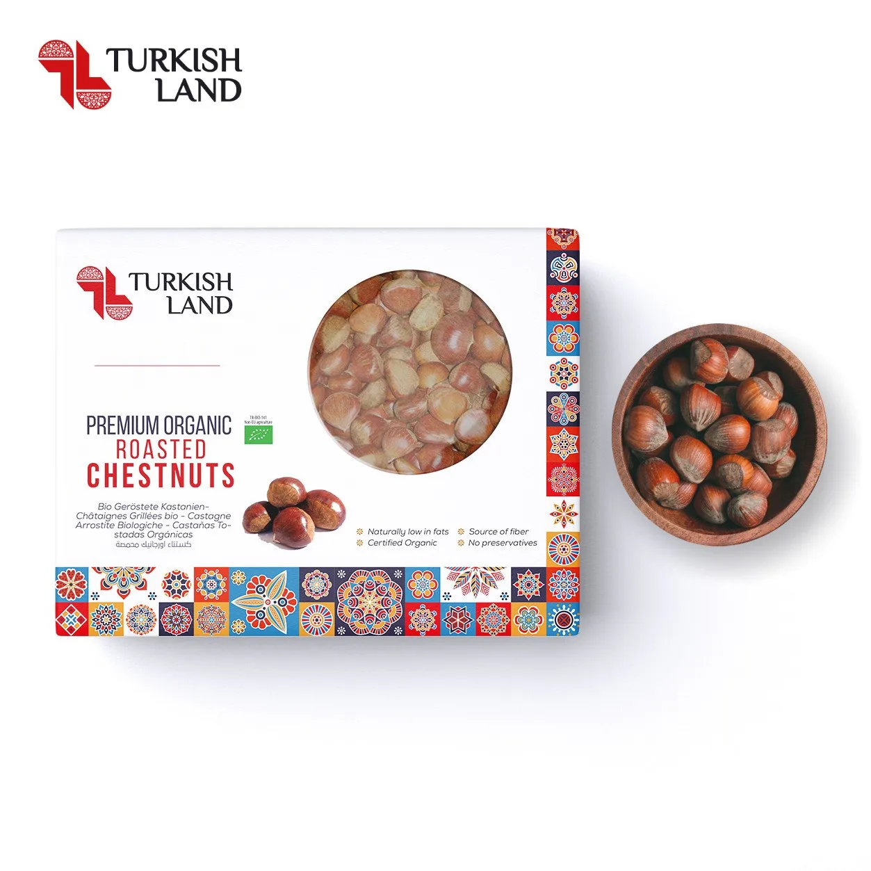 
Roasted Chestnuts , Turkish premium Chestnuts 