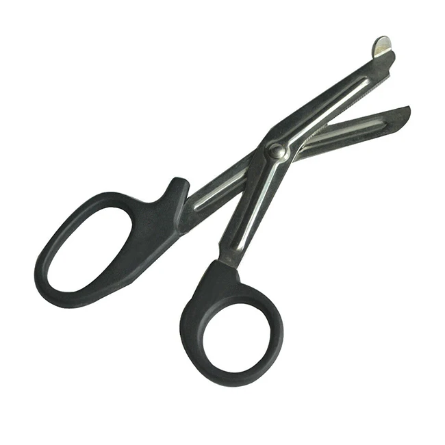 Premium High Quality Stainless Steel Multipurpose Tough Cut Nurse EMT First Aid Paramedic Bandage Scissors Utility Tool