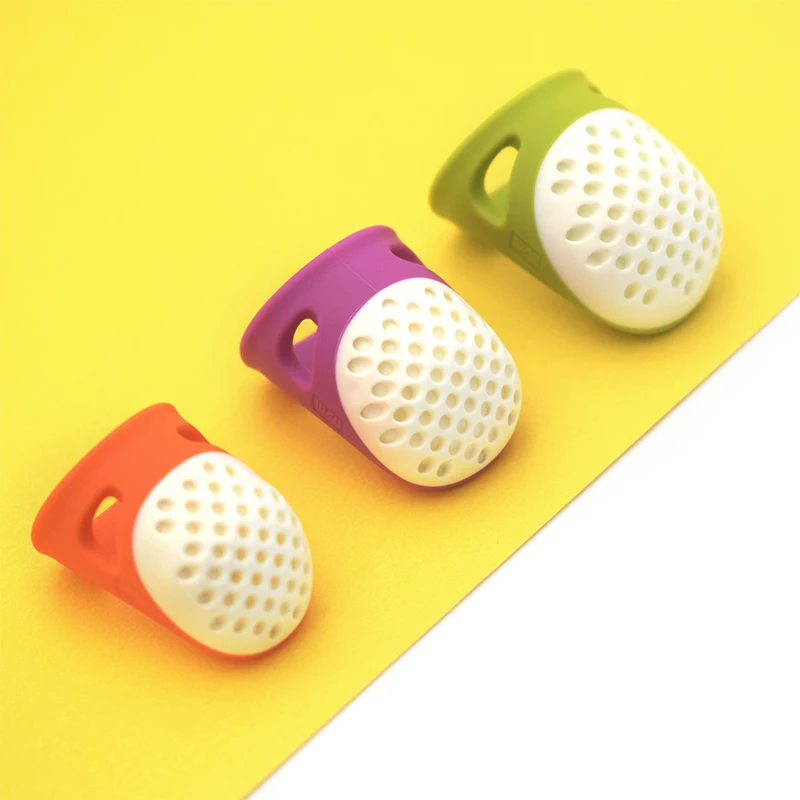 Prym Sewing Supplies Ergonmic Plastic Sewing Thimble Finger Protector Handicraft Tools