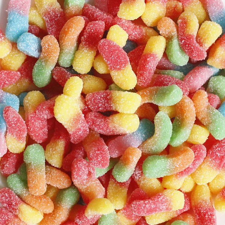 
Mixed shape sweet and sour fruit flavor fudge soft candy 