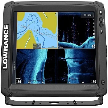 Lowrance HDS-9 Live - 9-inch Fish Finder with Active Imaging 3 in 1 Transducer with Active Imaging Sonar