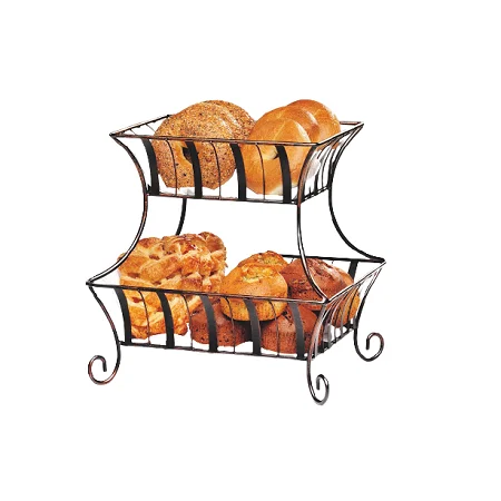 Metal Different Color Bread Basket With Prime Quality Customized Size And Shape Wire Storage Baskets