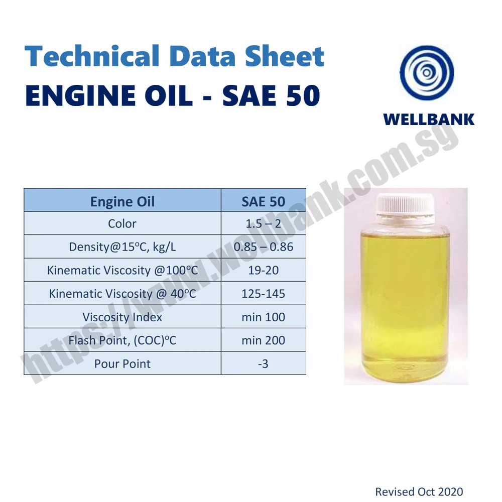 
Philippines SAE 50 Economic Motor Oil Singapore 