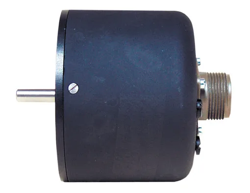 Angular position sensor, non-contact, capacitive, Robust, precise, high resolution, maintenance-free, integrated amplifier,