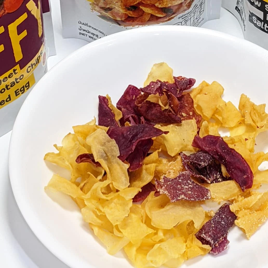 Смешанные чипсы Poatoes высококачественный вкус Тома Ням 100% натуральные ингредиенты здоровая закуска из Таиланда оптовая