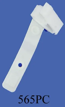 
Good quality paper clip Multi function white clip Plastic spring binding clip 