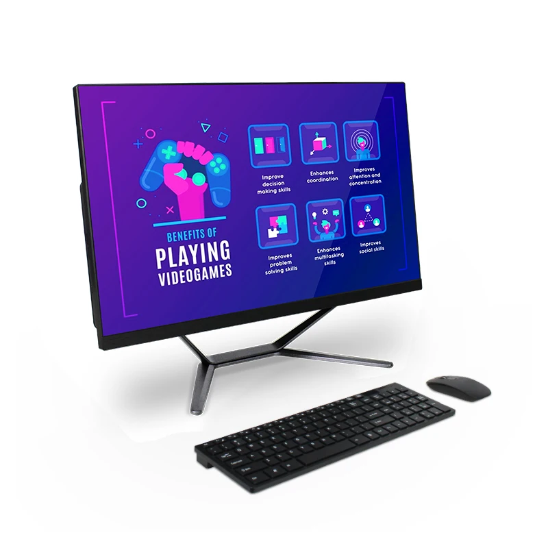 
21.5 inch Core I3 HD Graphics Business Computers Desktops All in One PC Touchscreen For Office 