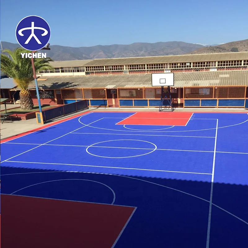 interlocking sport court pp flooring tiles in California