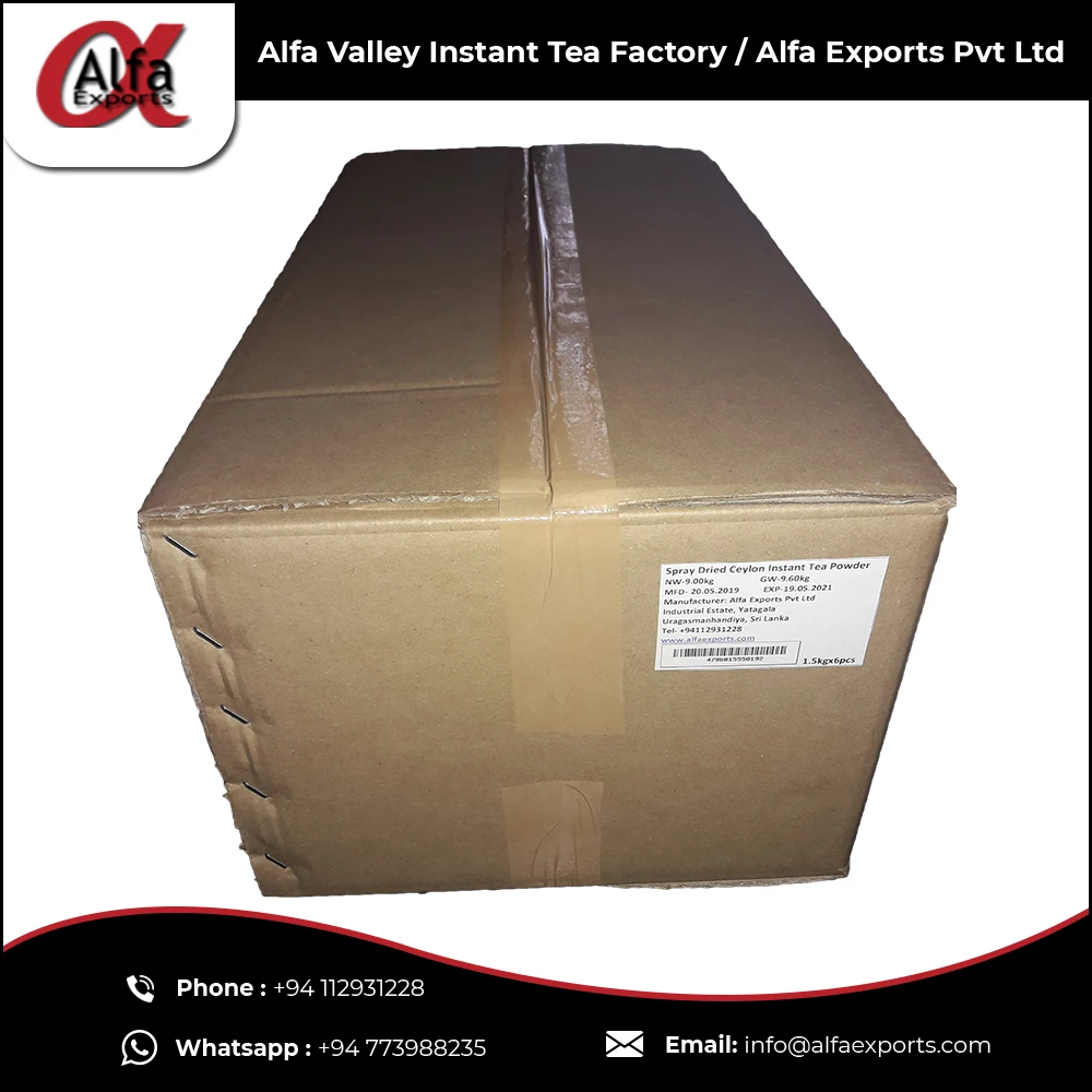 
Best Color & Taste Perfect Ceylon Export Black Tea Powder For Instant Hot Tea at Minimum Rate 