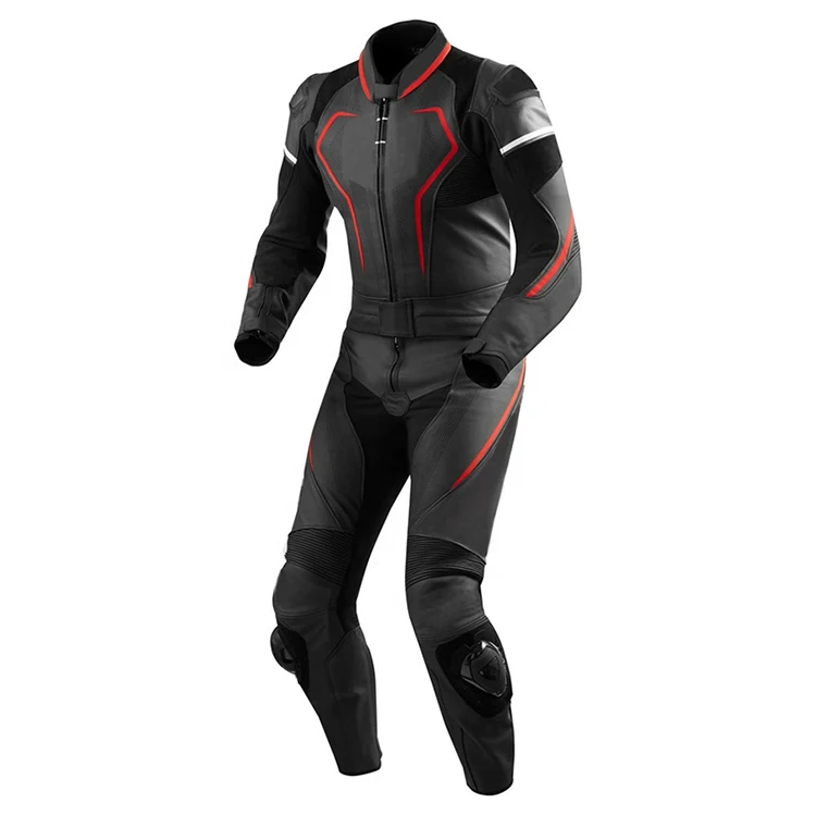 Motorbike Suit Set Genuine New Fashion Racing Men Motorbike Leather Suit Top Quality Motorcycle Racing Leather Suit