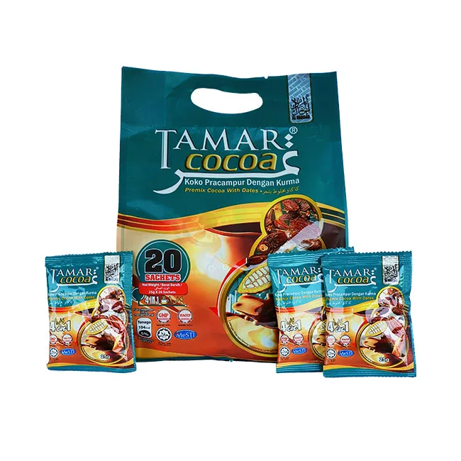 Good Quality Delicious Tamar Cocoa Powder Beverages Premix Cocoa with Dates Halal Drinks Manufactured In Malaysia