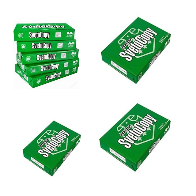 100% Pulp 80gsm SvetoCopy A4 Paper/A4 Copy Paper/80gsm,75gsm,70gsm