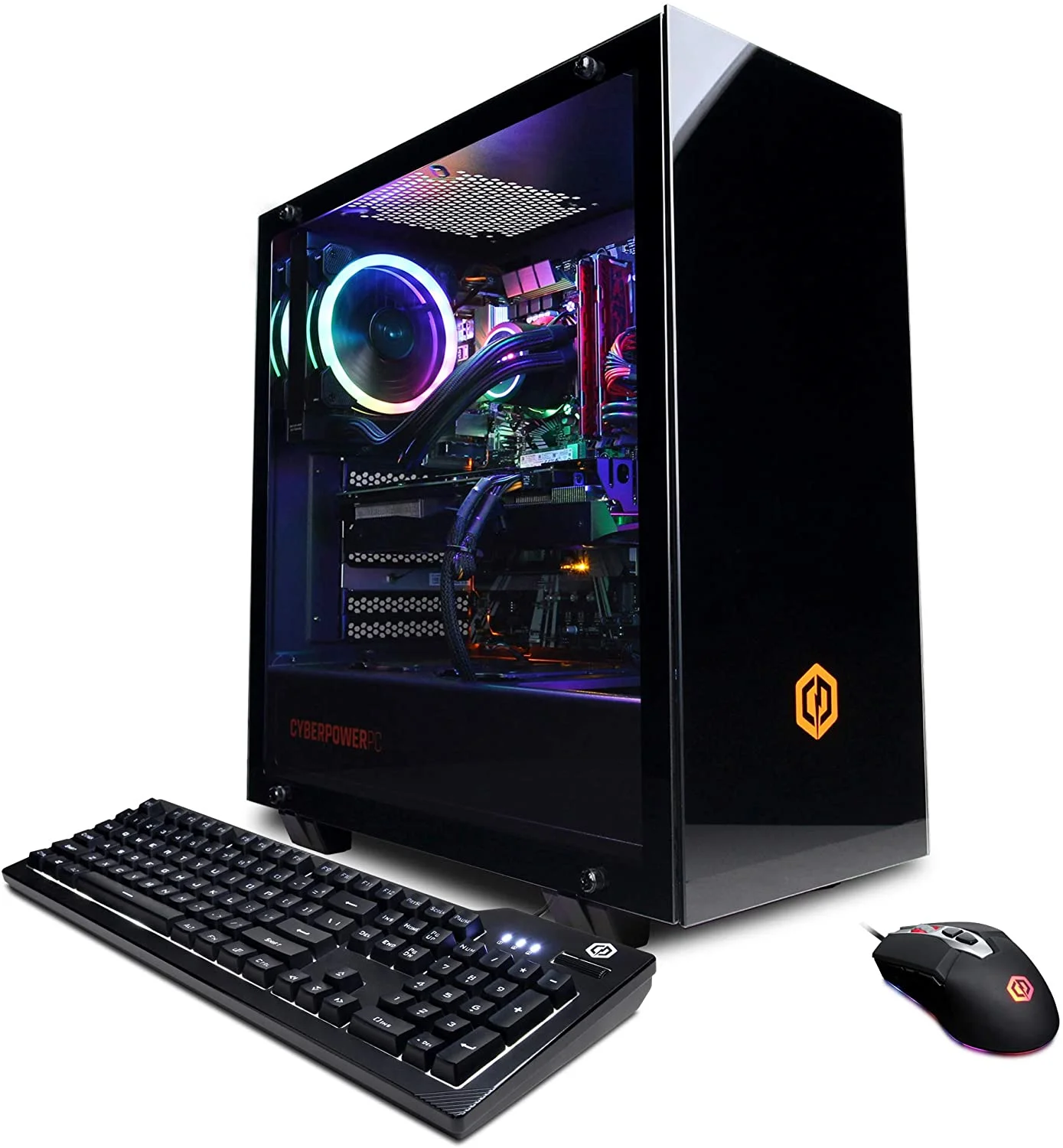 New CyberPowerPC Gaming PC Core i9 9900k RTX 2080 Ti 16GB DDR4 Water Cooling Gaming Desktop BUY 2 GET 2