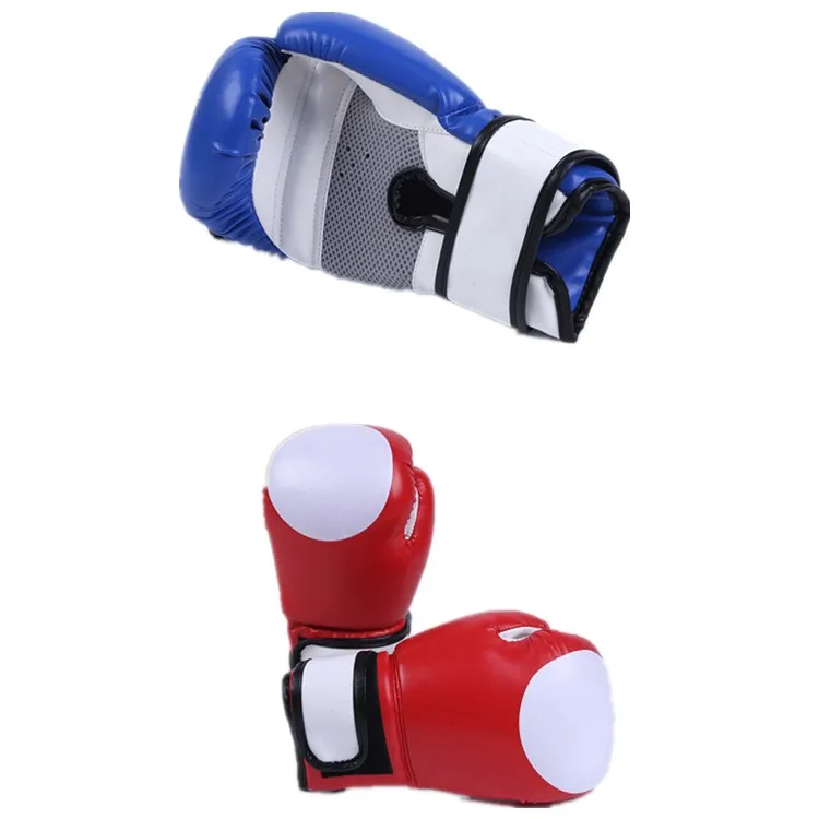 Manufacturers Custom Logo Heavy Duty Sports Gloves Boxing Pu Leather Latex Foam for Boxing Gloves