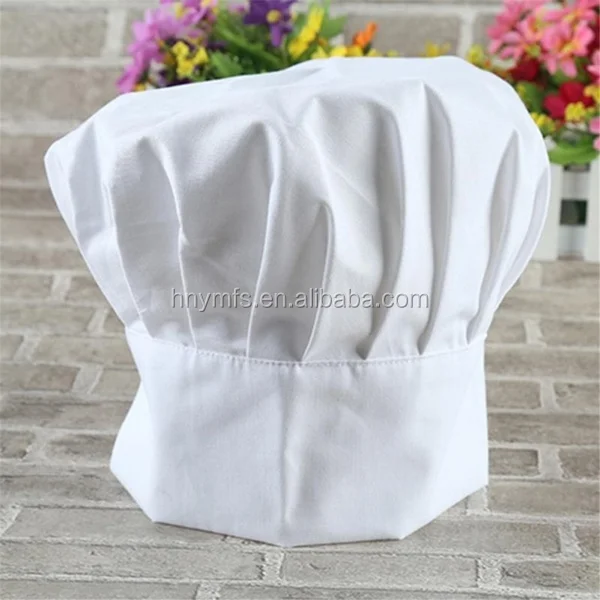 Adult Adjustable  Fit  White Chef Hats Bar Uniforms CHEF HAT