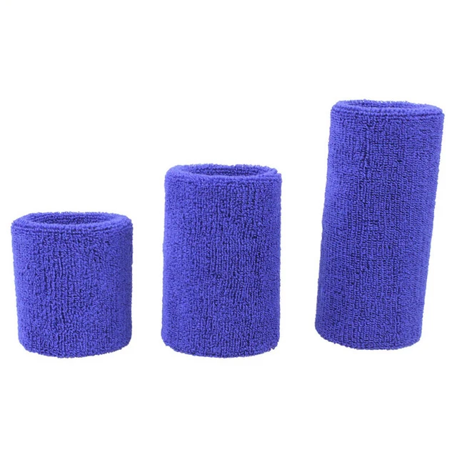 Manufacturer Design Best Quality Cotton Polyester Workout Sport Sweat Wristband