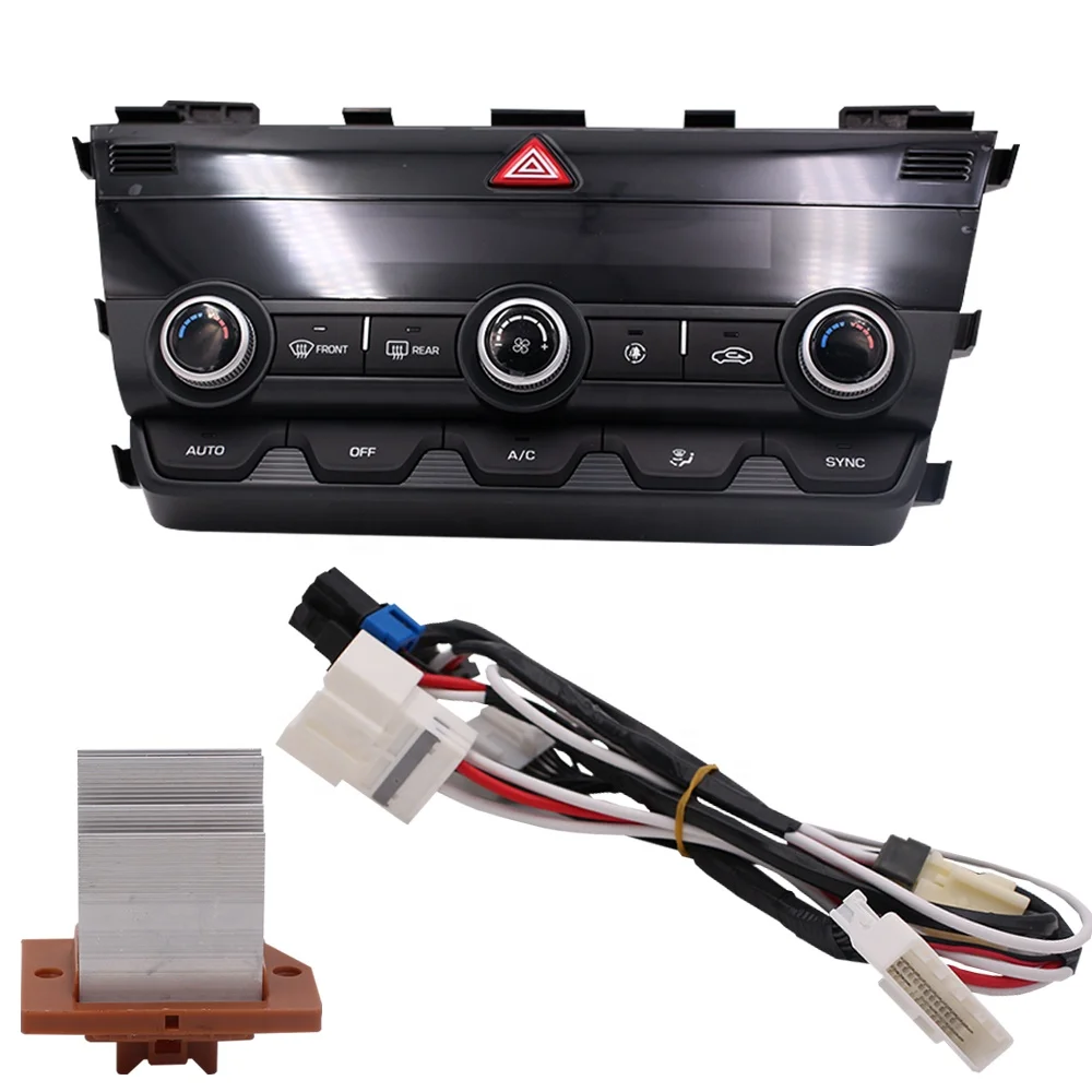 For Elantra AD 2017 Heater Control AC/ switch automatic air conditioning auto/ manual air conditioning control panel