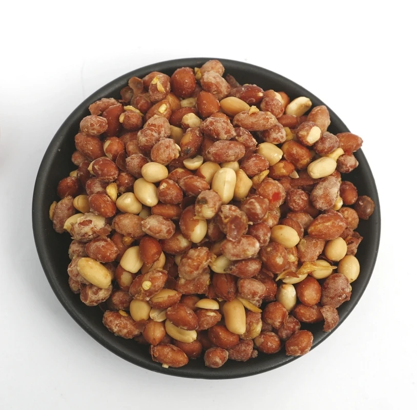 Оптовая продажа, жареный арахис с кокосовым соком, розничная продажа, упаковка в небольшой пакет, жареная арахисовая мука с покрытием от производителя